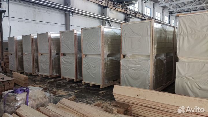 Сэндвич-панели для зданий от 120м2