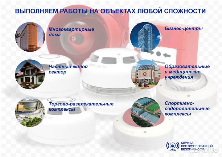 Обслуживание пожарной сигнализации