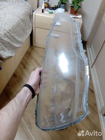 Стёкла на передние фары Mitsubishi lancer X