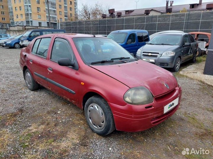 Renault Clio 1.4 МТ, 2000, 222 000 км