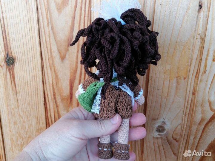 Кукла вязаная крючком