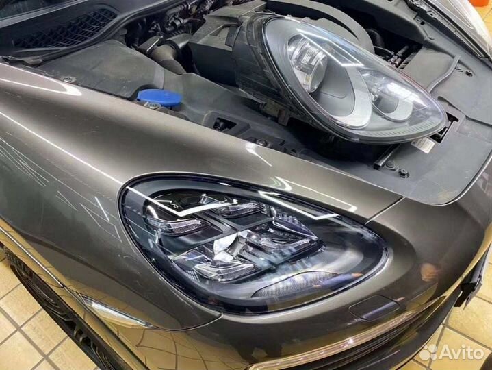 Porsche Cayenne 958, 2010-2014 г Фары светодиодные