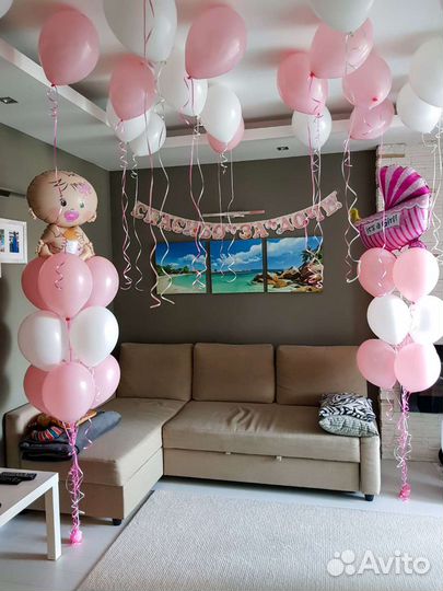 Воздушные гелиевые шары. Оформление шарами
