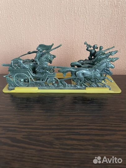 Солдатики СССР набор Тачанка Астрецово