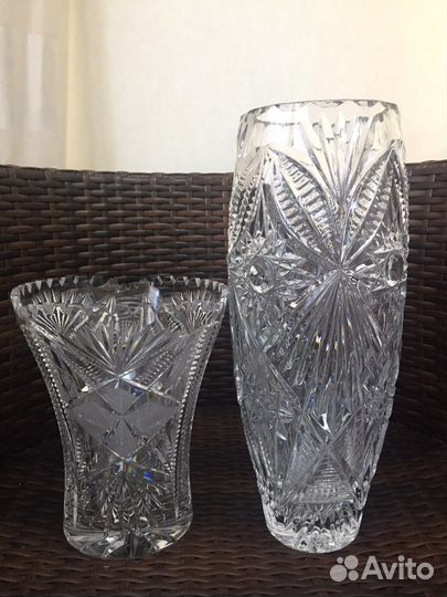 Хрустальная ваза СССР