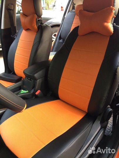Чехлы из экокожи KIA Sportage 3 от Автопилот