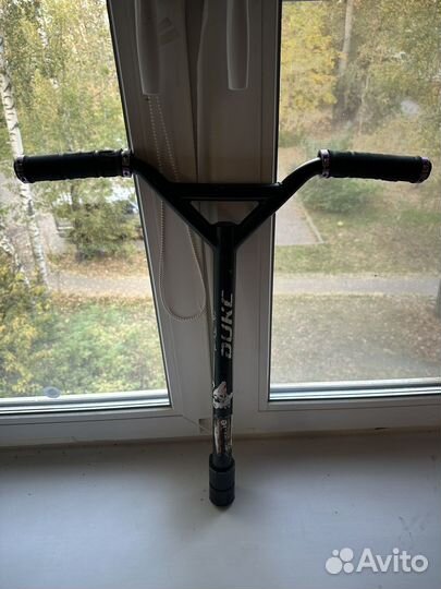 Дека и руль от duker 303 и колеса от tech team