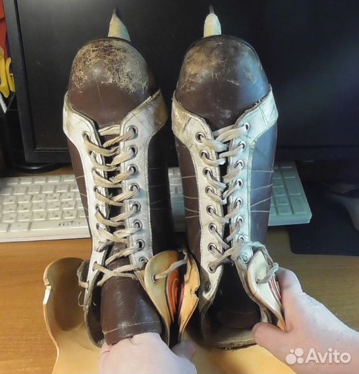 Коньки хоккейные СССР