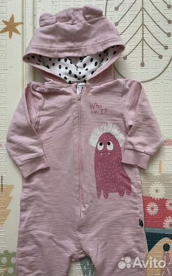 Вещи пакетом для девочки 62-68