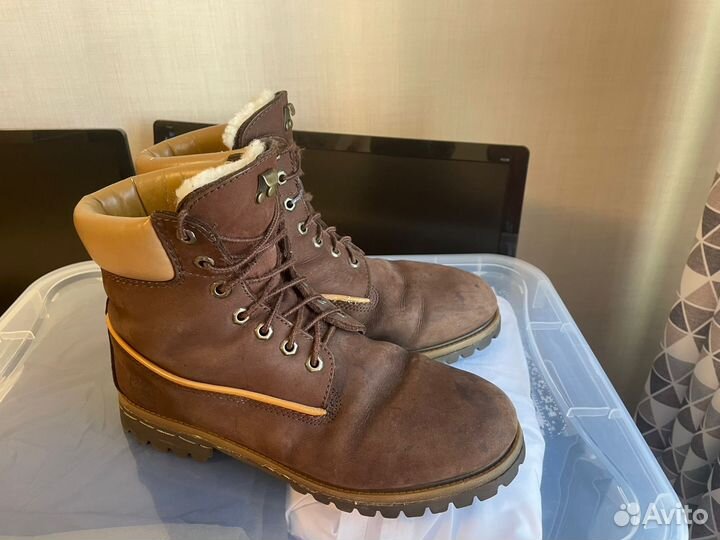 Ботинки зимние timberland 44