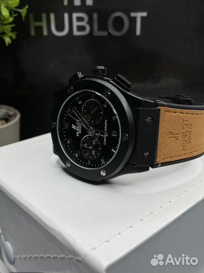 Мужские часы Hublot с хронографом Lux