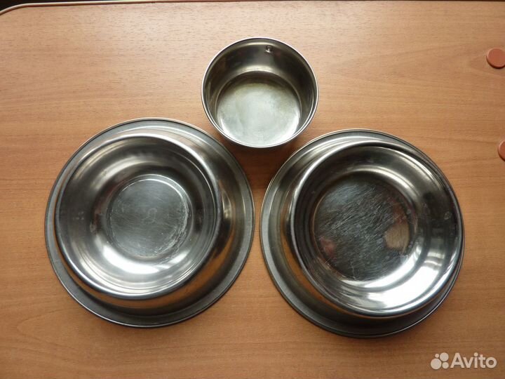 Миски из нерж. стали для животных