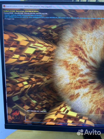 Видеокарта RTX 3070 Ti ichill X4