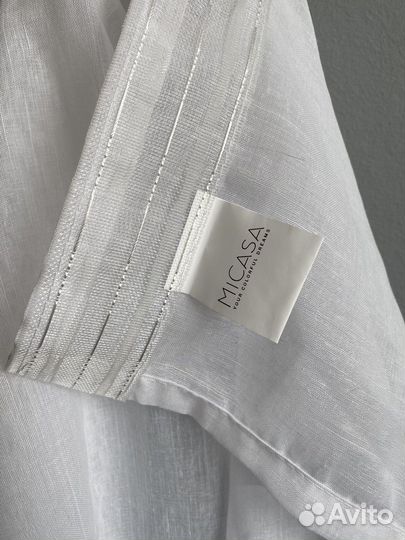 Тюль под лен 200 на 275, 4 шт