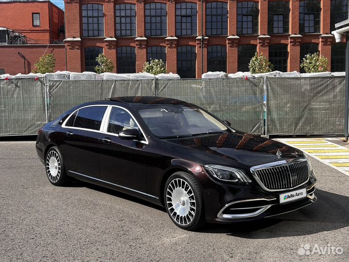 Mercedes-Benz Maybach S-класс 4.0 AT, 2017, 112 000 км