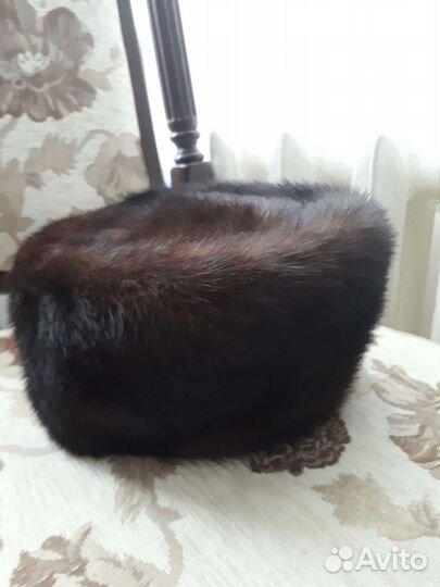 Норковая шапка женская