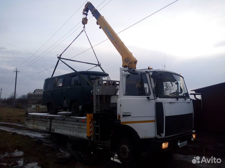 МАЗ 437041-261 с КМУ, 2005