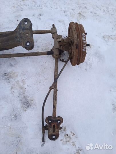 Задняя балка на hyundai elantra xd 1.6