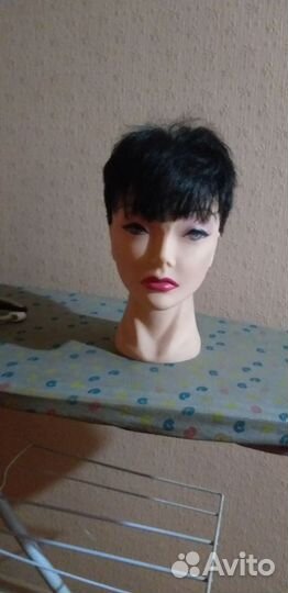 Голова манекен искусственные волосы