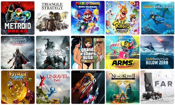 Игры для Nintendo Switch. Сборник #3