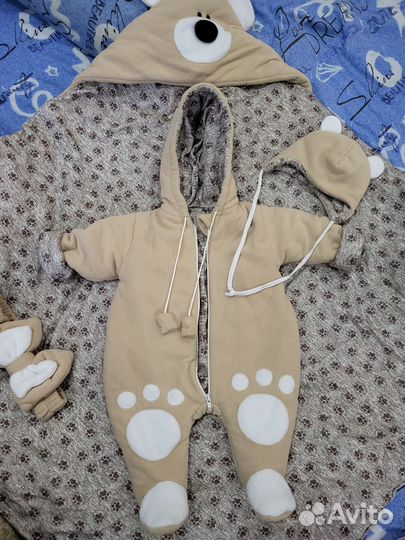 Конверт на выписку зимний