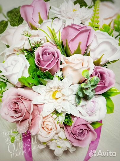 Мыльные цветы