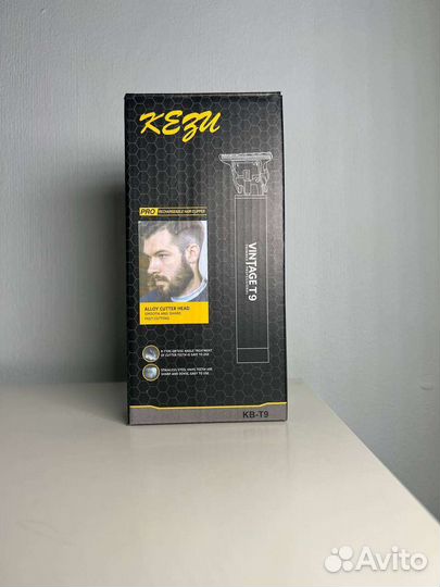 Триммер для бороды и усов гарантия vintage t9