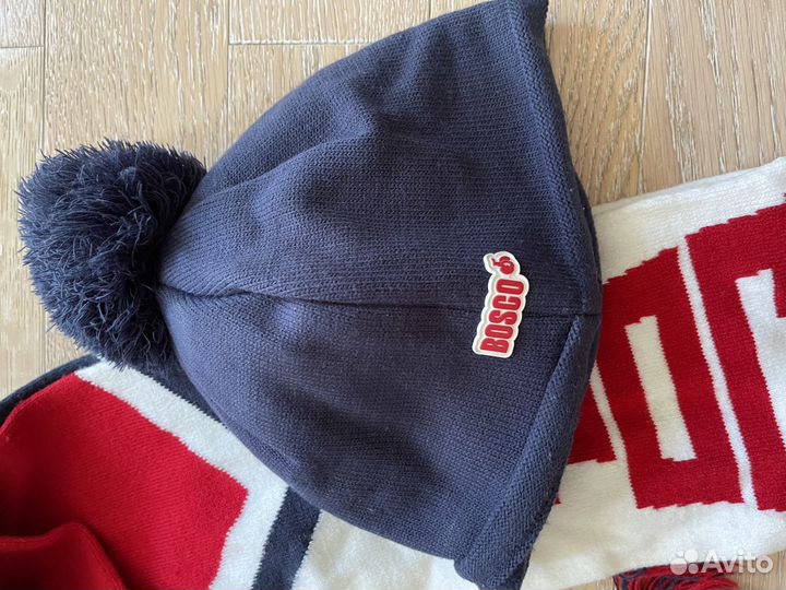 Комплект шапка-шарф Bosco оригинал для мальчика 6