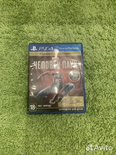 Игра для приставки ps4 человек паук