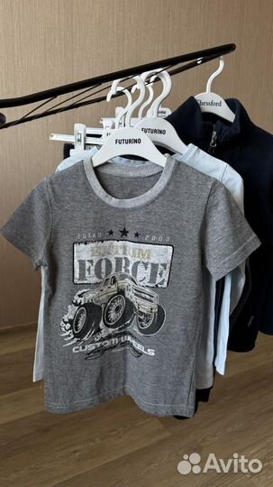 Вещи пакетом для мальчика 110 116