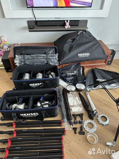 Hensel 500 с синхронизатором