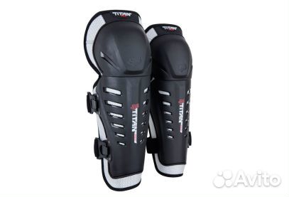 Наколенники FOX Titan Race Knee/Shin Guard, Черный