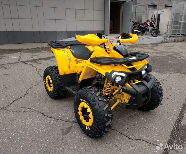 Квадроцикл Motoland Wild X 125 желтый