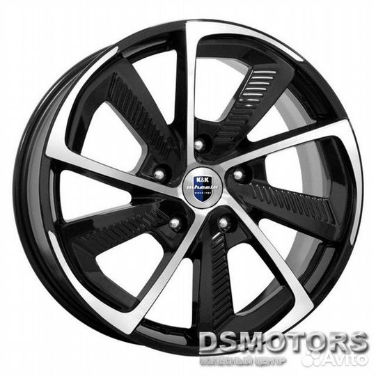 Диски C.T.G. 8.0/18 5x112 ET40 d57.1 алмаз чёрный