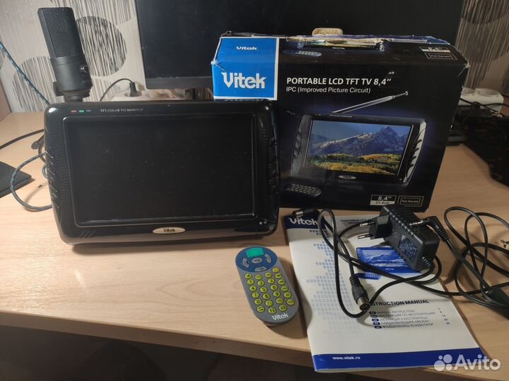 Портативный телевизор Vitek