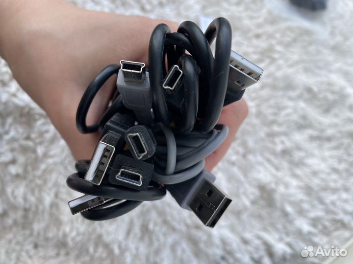 Разные usb, зарядки, кабели, переходники, адаптеры