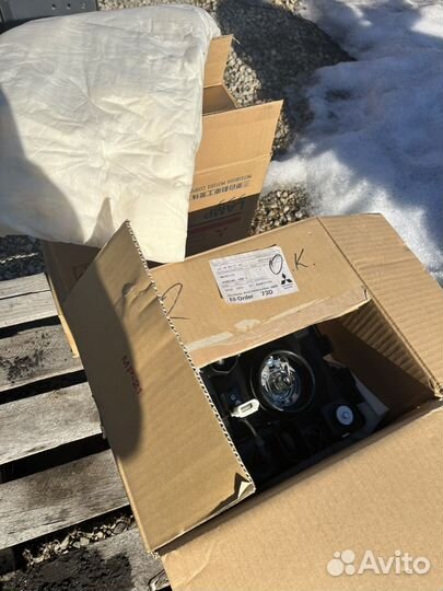 Фонари задние pajero 2