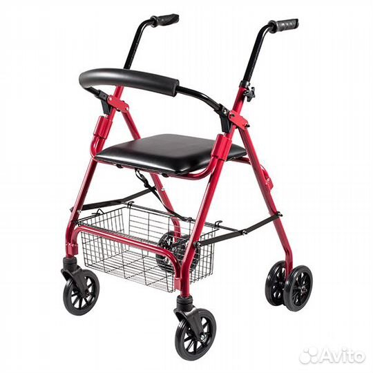 Роллатор 4-колёсный складной доставка прокат