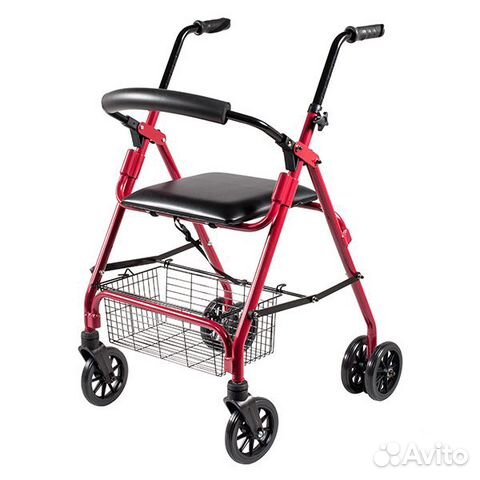Роллатор 4-колёсный складной доставка прокат