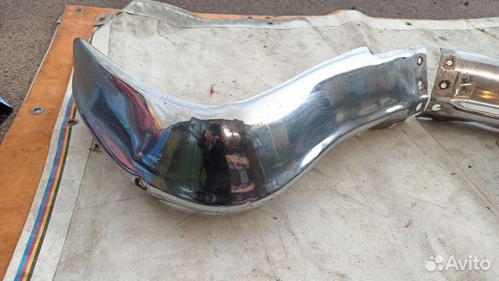 Угол переднего бампера газ 21 2 серия