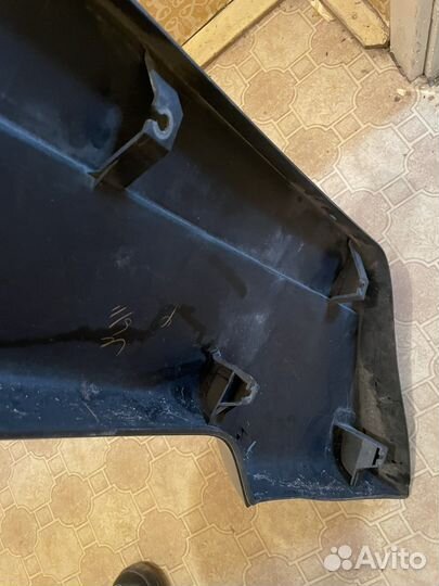 Накладка на задний бампер