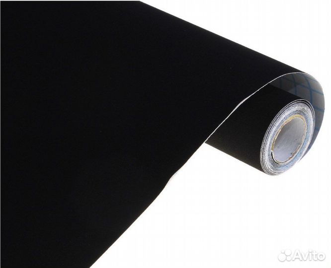 Самоклеющаяся алькантара черная 1000ммх1500мм
