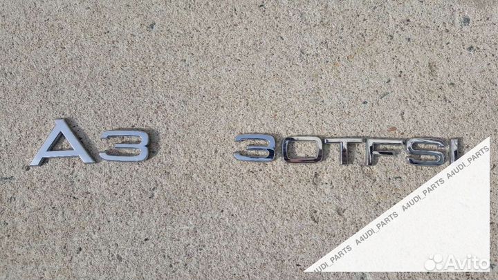 Эмблема Audi A3 8Y Бензин
