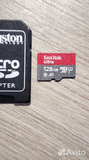 Карта памяти Sandisk Ultra MicroSD 128gb
