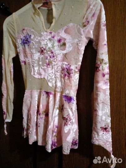 Купальник для художественной гимнастики р.110-120