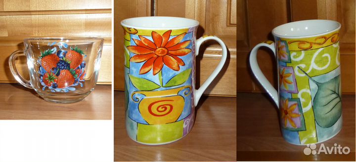 Бокалы и чашки