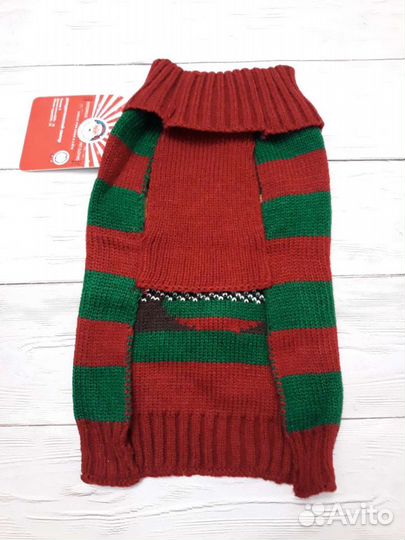 Новогодний свитер для собак и кошек, новый