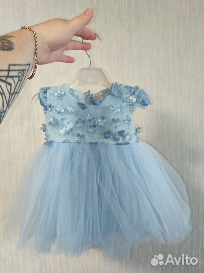 Платье для девочки 74