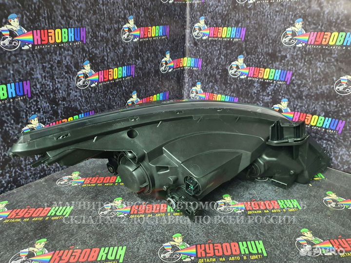 Фара на hyundai solaris 2014- рестайлинг новая