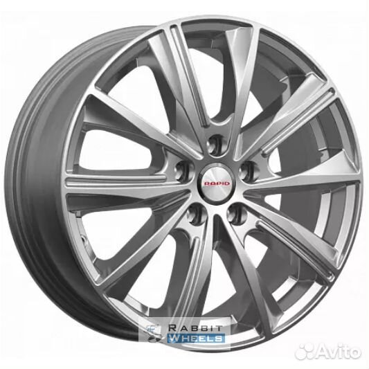 K&K Арнар 7x17 5*114.3 ET50 DIA67.1 Дарк платинум Литой